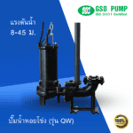 ปั๊มจุ่มสูบน้ำเสียและสิ่งปฎิกูล (รุ่น QW)